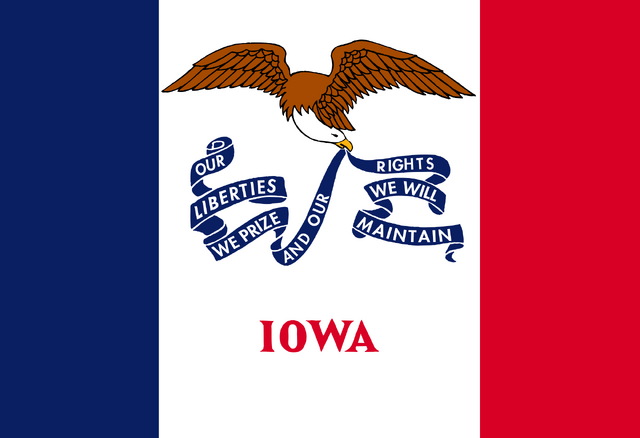 File:Current flag of Iowa.png