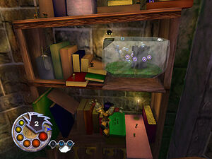 Tempest Peak Manor Bookshelf