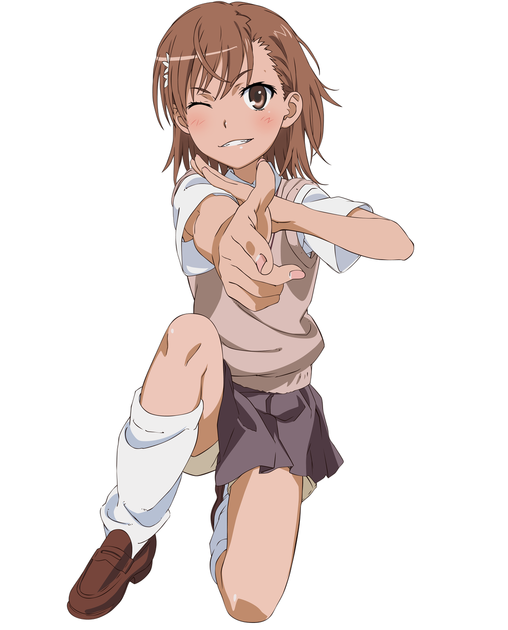 Image - Misaka Mikoto.png | Video Game Fanon Wiki | FANDOM powered by Wikia