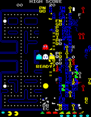 Pacman split screen level 256.jpg
