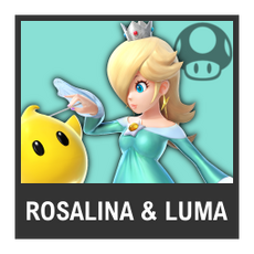 Super Smash Bros. Strife character box - Rosalina & Luma