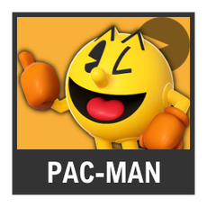 Super Smash Bros. Strife character box - Pac-Man