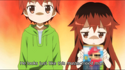 Kiniro Mosaic Mario Reference