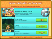 Premium charm