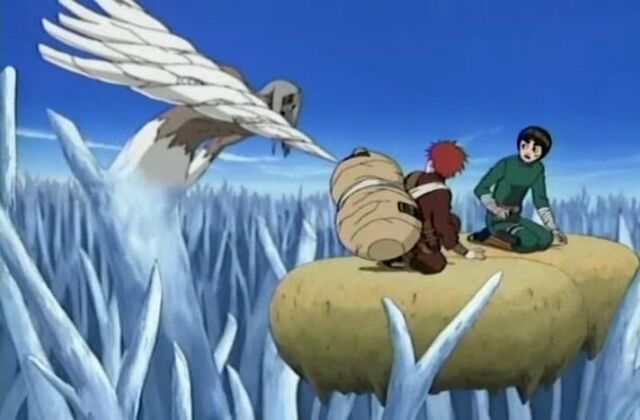File:Kimimaro vs Gaara Rock Lee.jpeg