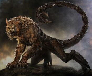 Percy Jackson Manticore