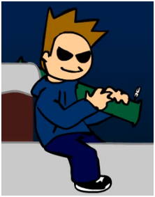 Tom with bazooka