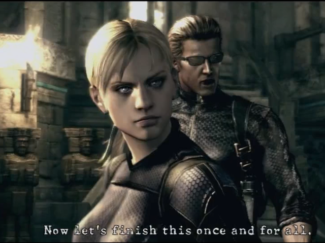 File:Jill And Wesker Boss Fight by wolfwarrior001.png