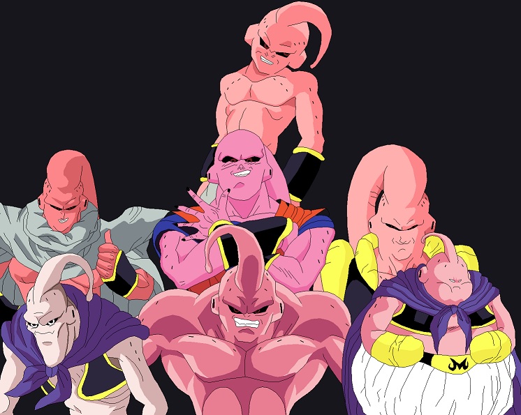 I wasn't always a fan of fat BUU, he grew on me tho. by: Me : r/dbz