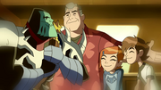Khyber,Young Ben,Gwen,Grandpa Max