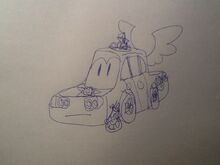 GirlRacketeerDrawing