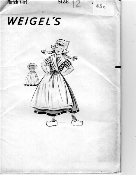 Weigels children dutch girl