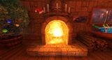 DLC-Santa Fireplace