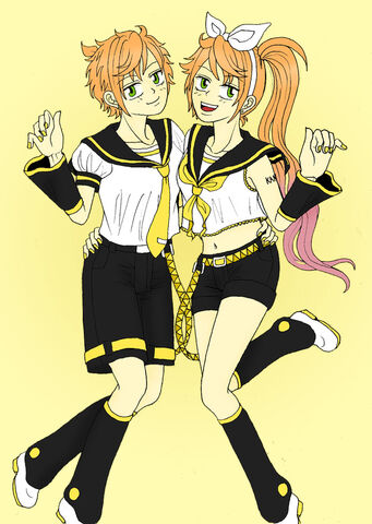 Fichier:Anon and kanon kagamine cosplay by kuramaloverbunny-d78rpp5.jpg