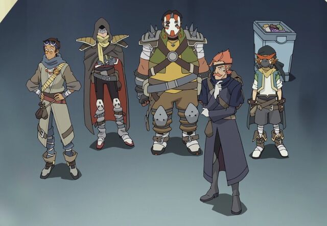 File:Coran, Keith, Lance, Pidge and Hunk in Disguise.jpg