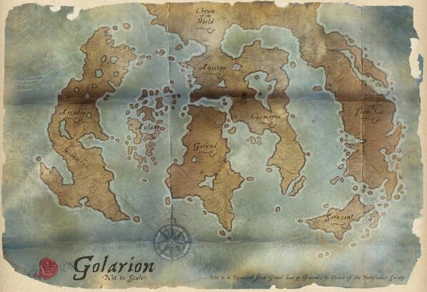 Pathfinder Golarion