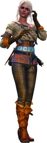 Tw3 full Ciri render