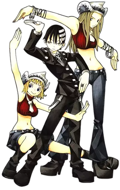 Death The Kid, Liz, & Patty Render By Skodwarde