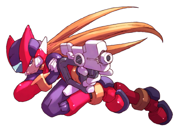 File:Zero with Buster Shot.png