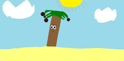 Palmer the Palm tree from the new Minnesota Cuke episode
