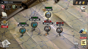 Roadmap with bronze silver