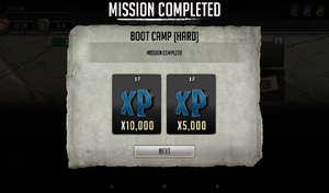 Daily Mission Boot Camp Completed