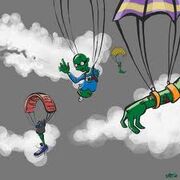 Zombie Parachute