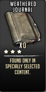 Weathered Journal