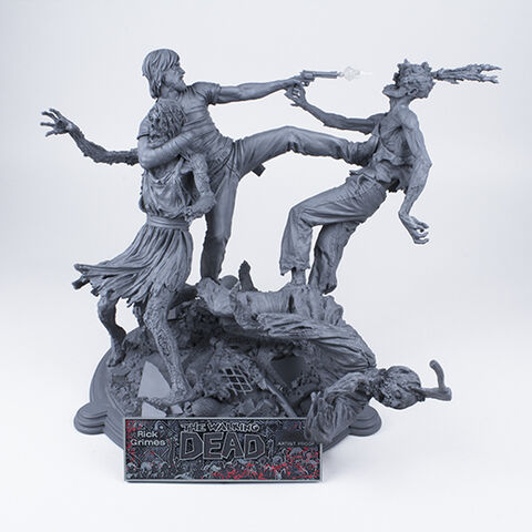 File:The Walking Dead Comic- Rick Grimes Resin Statue (Unpainted Artist's Proof).jpg