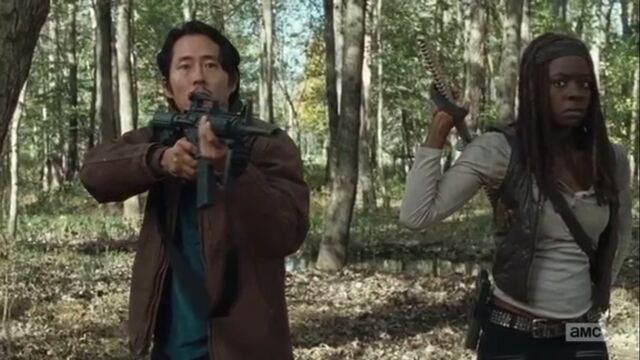 File:East GLenn and Michonne.jpg