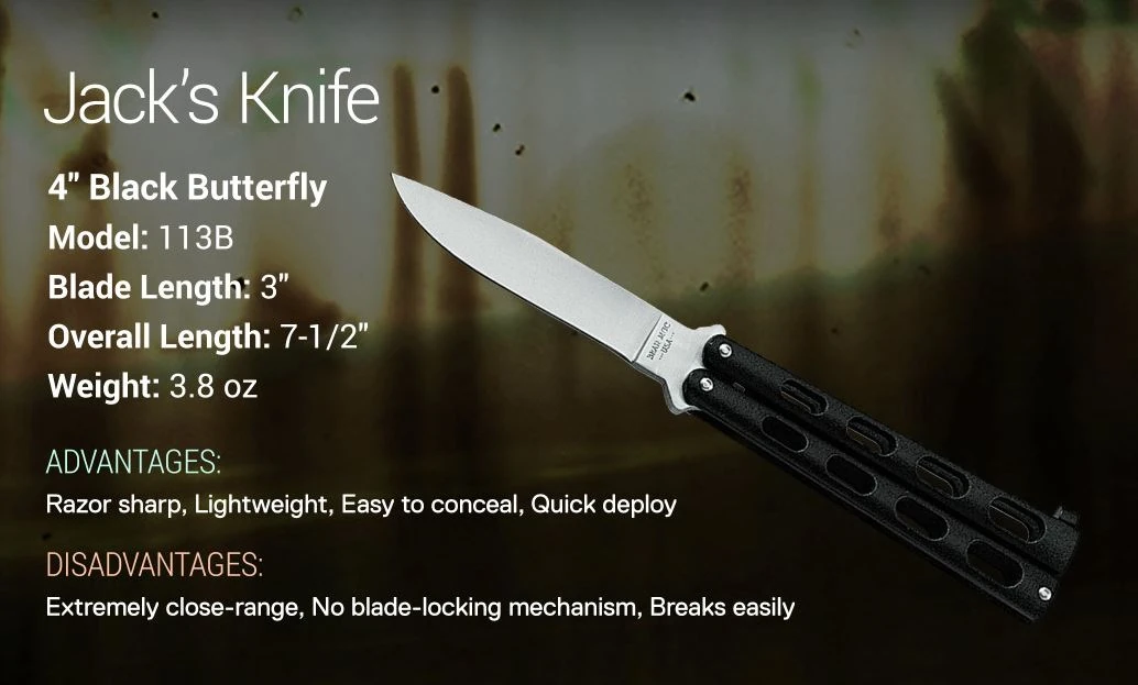 Image Jack's Knife.JPG Walking Dead Wiki FANDOM powered by Wikia