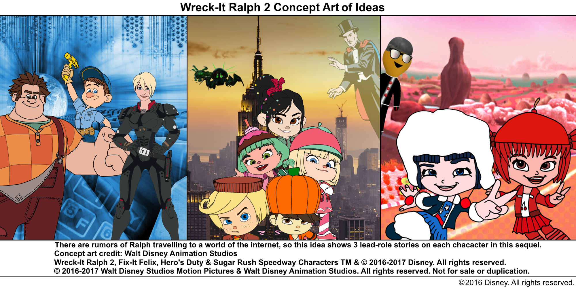 Image - Wreck-It Ralph 2 Concept Art of Ideas 44.png | Walt Disney