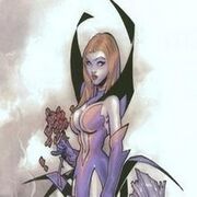 A picture from the comics of Deadly Nightshade