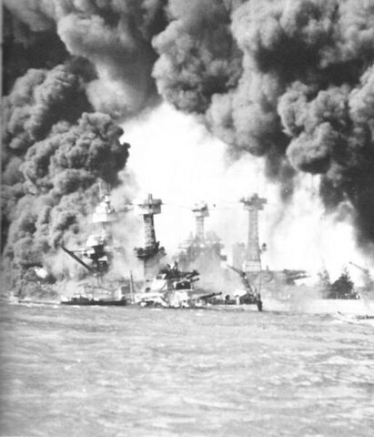 File:Burning ships at Pearl Harbor.jpg