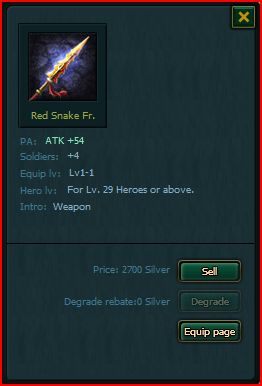Red snake Fr