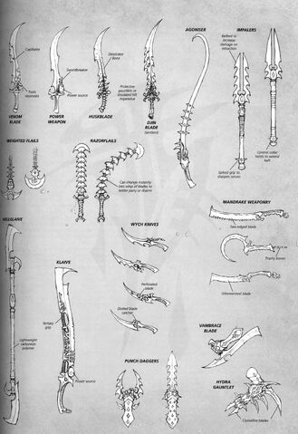 File:Dark Eldar Melee Weapons.jpg