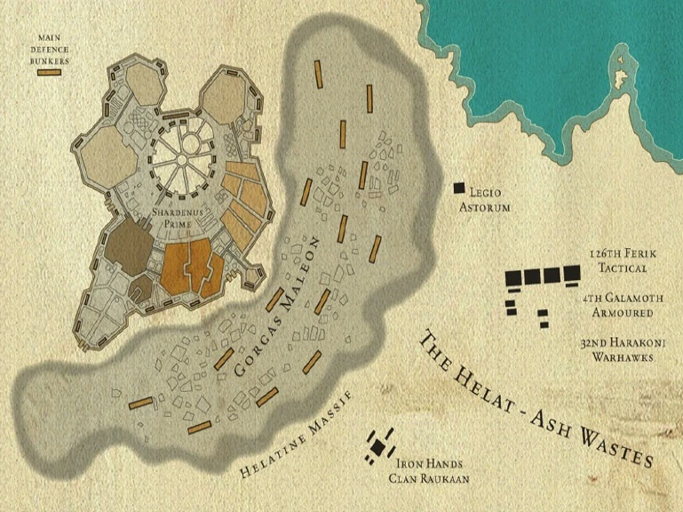 Вархаммер карта терры