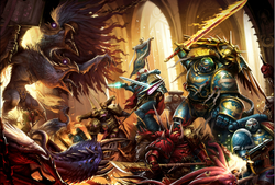 Guilliman vs Fateweaver
