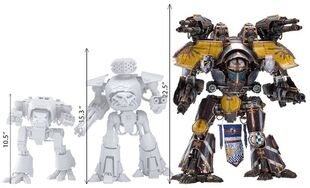 Warlord Titan Size Chart