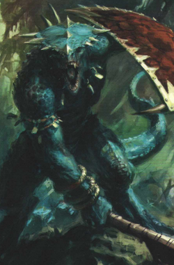 Warhammmer Lizardmen Saurus