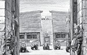 Imperial Gunnery School coutyard