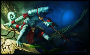 Warhammer Lizardmen Chameleon Skinks