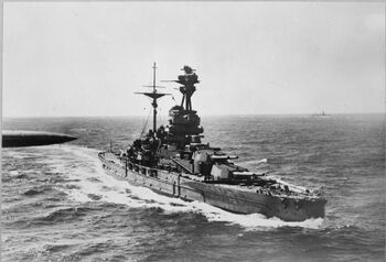 HMS Revenge WWII IWM CH 823