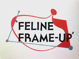 Feline Frame-Up Title Card