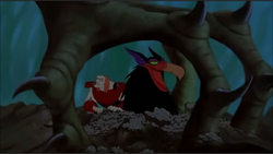 Ruber with the Griffin, trapped