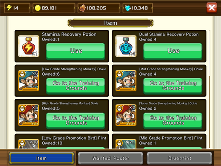 Items