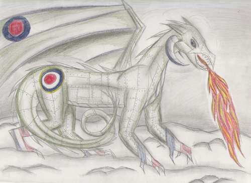 Spitfire Drawing