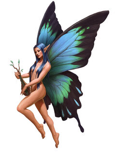 Azata fairy by lithriel-d6seyot