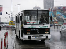 Express piaseczno autobus