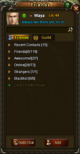 Wartune friends list